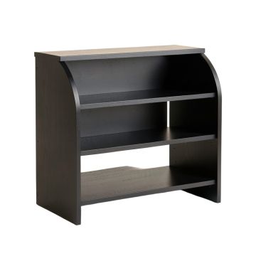 River Crest Desktop Shelving Unit - Black