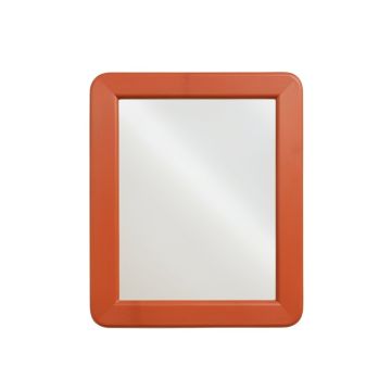 Sage Bend Framed Wall Mirror - Terracotta