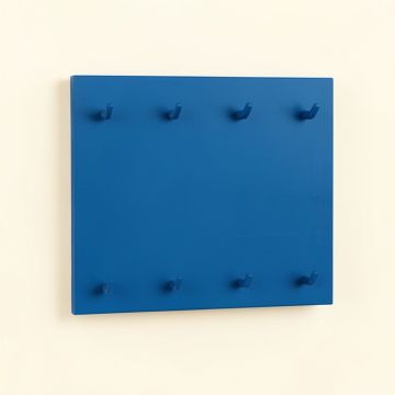 Birch Bend Empty Wall-Mounted Tool Organizer Panel - Blue (synthetic illustration; no displayed measurements)