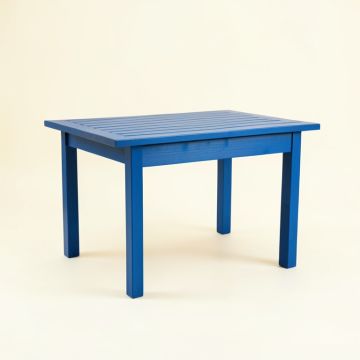 Elm Crest Patio Table - Blue (synthetic illustration; no displayed measurements)