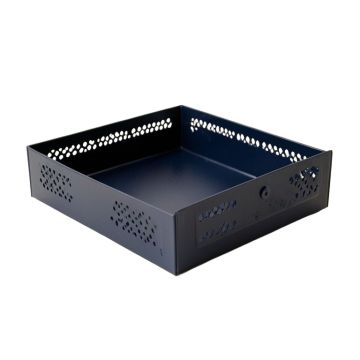 Lake Branch Empty Under-Desk Cable Tray - Navy