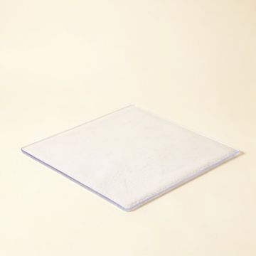 Polycarbonate Medium Pile Carpet Straight Edge Chair Mat (synthetic illustration; no displayed measurements)