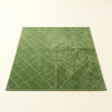 Glen Bluff Rectangular Area Rug - Green (synthetic illustration; no displayed measurements)
