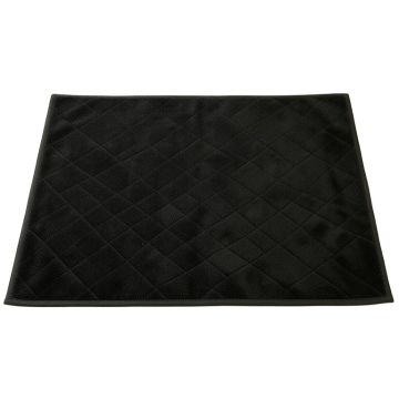 Dawn Branch Bath Mat - Black