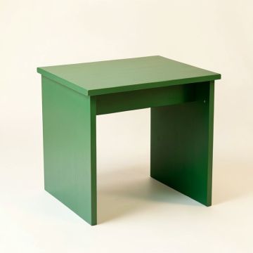 Slate Bend Small Writing Desk - Green (synthetic illustration; no displayed measurements)