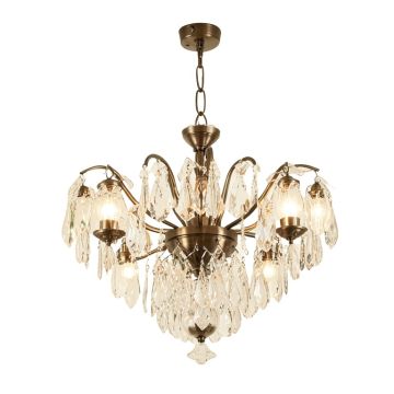 Bellefonte Shaded Tiered Chandelier - Alder Collection