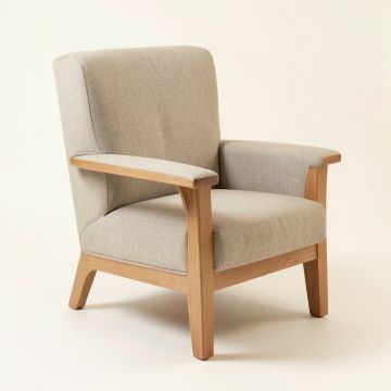 Queenswood 34 '' Wide Wingback Chair (synthetic illustration; no displayed measurements)
