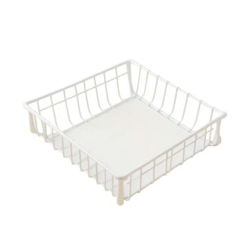 Vale Field Empty Under-Desk Cable Tray - White