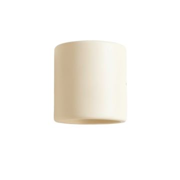 Ridge Branch Wall Sconce Mounted On A Plain Wall - Cream