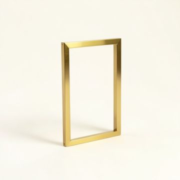 Stainless Steel Sink Frame (synthetic illustration; no displayed measurements)