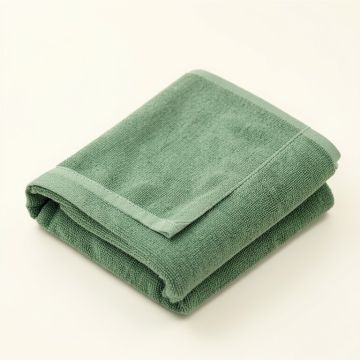 Olive Crossing Bath Towel - Green (synthetic illustration; no displayed measurements)