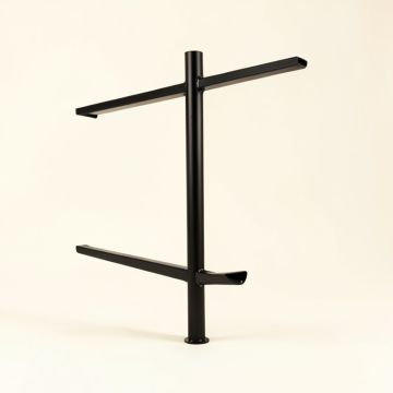 Heavy Duty Wall Mounted Ski/Snowboard Rack (synthetic illustration; no displayed measurements)