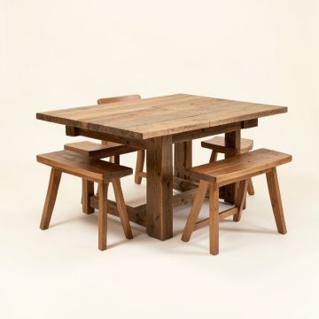 Charland 4 Piece Pub Table Set (synthetic illustration; no displayed measurements)