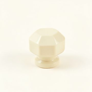 Ash Bridge Cabinet Knob Without Packaging - Ivory (synthetic illustration; no displayed measurements)