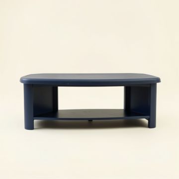 Clay Arc Narrow Outdoor Storage Bench (synthetic illustration; no displayed measurements)