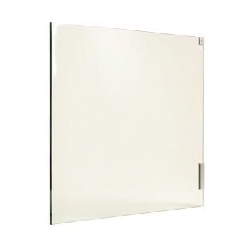 78 '' H Frameless Fixed Glass Panel