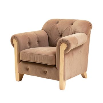 Huntingdon 29 '' Wide Tufted Polyester Chesterfield Chair