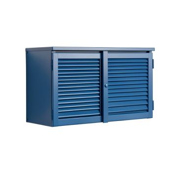 Wren Crossing Wall-Mounted Entry Cabinet - Blue