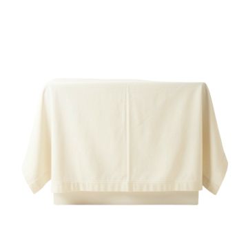 Shore Crest Flat Bed Sheet - Ivory