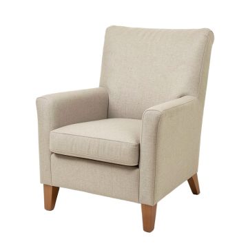 Lefebre 25.25 '' Wide Linen Slipcovered Wingback Chair