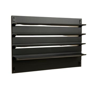 Sage Crossing Empty Wall-Mounted Tool Organizer Panel - Black