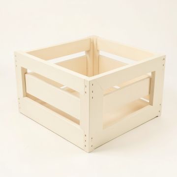 Bay Dale Empty Furniture-Style Pet Crate - Cream (synthetic illustration; no displayed measurements)