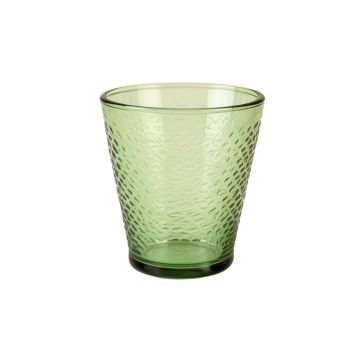 Heath Brook Empty Candle Holder - Green