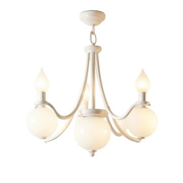 Bellamore 9 - Light Unique Globe Chandelier With Wrong Iron Accents