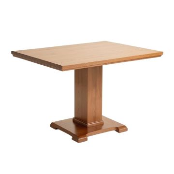 Wisser 46 '' Double Pedestal Dining Table