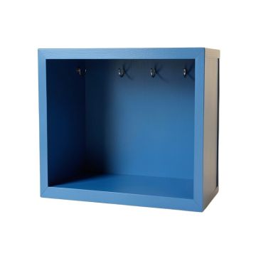 Reed Arc Empty Mug-Storage Cabinet Insert - Blue (synthetic illustration; no displayed measurements)
