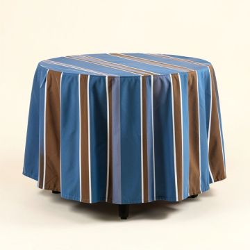 Outdoor Furniture Patio Round Table Cover Waterproof Uv Resistant Round Dining Table (synthetic illustration; no displayed measurements)