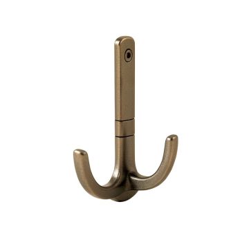 Patrice Brass Wall Mounted Robe Hook