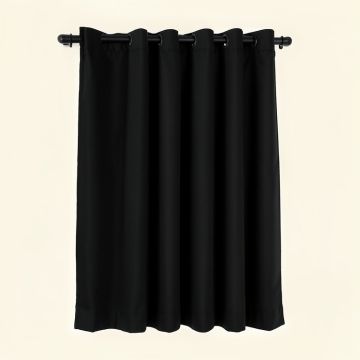 Stanchfield Solid Color Blackout Thermal Grommet Single Curtain Panel (synthetic illustration; no displayed measurements)