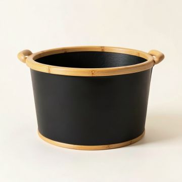 Hill Arc Laundry Hamper - Black (synthetic illustration; no displayed measurements)