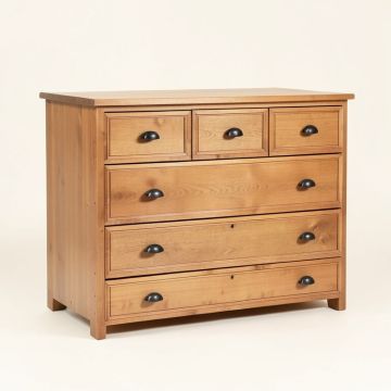 Isle Of Palms 7 Drawer Double Dresser (synthetic illustration; no displayed measurements)