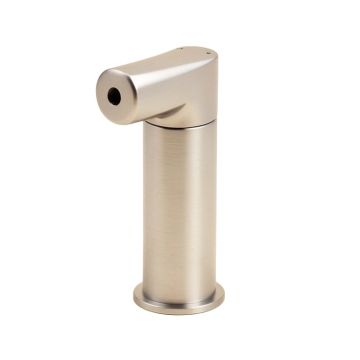 Commercial Single Hole Bathroom Faucet With Drain Assembly (synthetic illustration; no displayed measurements)