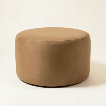 Iconium 16.3 '' Wide Round Storage Ottoman (synthetic illustration; no displayed measurements)