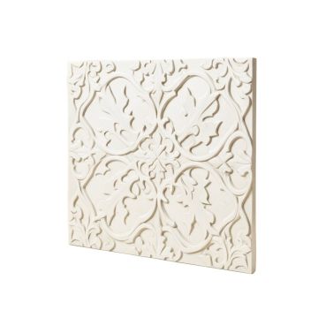 Bianco Arabesque Ceramic Mosaic Tile