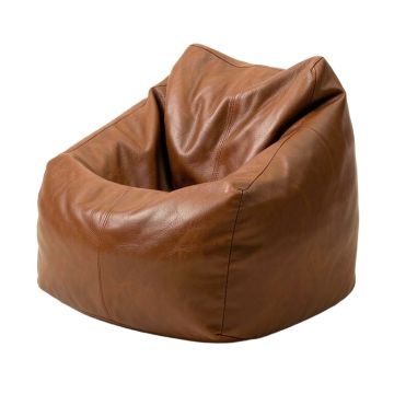 Large Faux Leather Bean Bag Cover