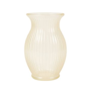 Olive Arc Empty Decorative Vase - Ivory