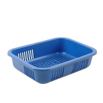Olive Crossing Empty Under-Desk Cable Tray - Blue