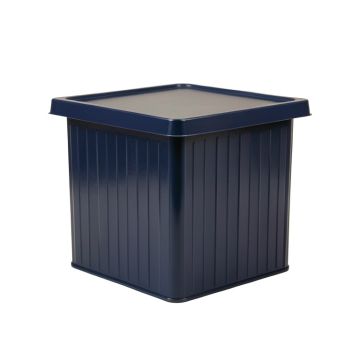 Hazel Bridge Closed Outdoor Storage Box - Navy