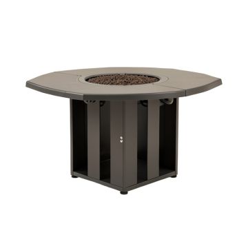 Olivet Propane Fire Pit Table With Holder