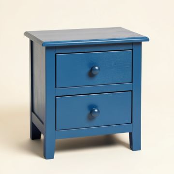 Maple Falls Nightstand - Blue (synthetic illustration; no displayed measurements)