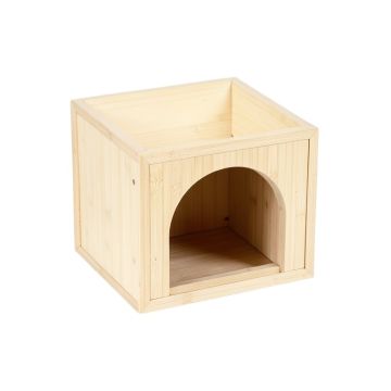 Cedar Canyon Wall-Mounted Cat Perch - Ivory