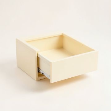Maple Dell Small-Parts Storage Drawer Cabinet - Cream (synthetic illustration; no displayed measurements)
