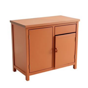 Vale Canyon Freestanding Laundry Folding Counter - Terracotta