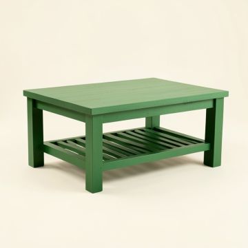 Elm Canyon Coffee Table - Green (synthetic illustration; no displayed measurements)