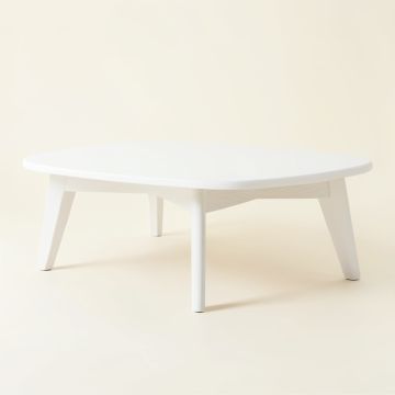 Flint Arc Coffee Table (synthetic illustration; no displayed measurements)