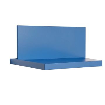 Laurel Arc Wall-Mounted Shelf - Blue